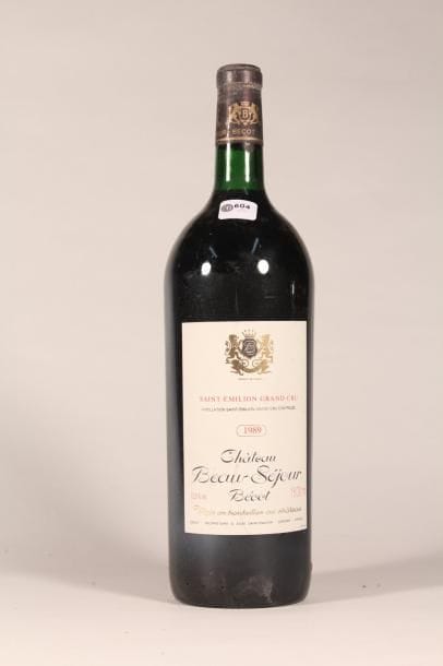 604 

Château Beau Séjour Bécot 1989 

Saint...