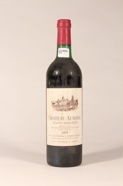 609 

Château Ausone 1975 

Saint Emilion...