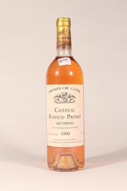 610 

Château Rabaud-Promise 1990 

Sauternes...