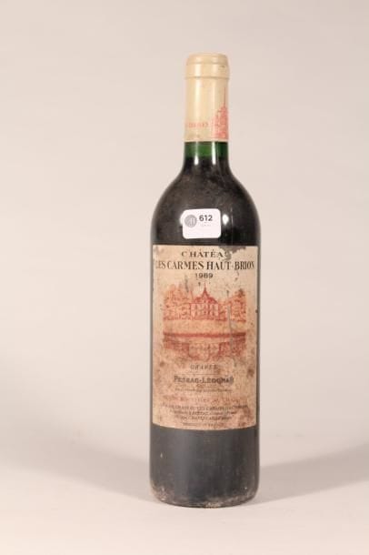 612 

Château Les Carmes Haut Brion 1989...