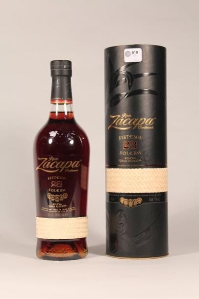 618 

 Rhum ZACAPA 

Alcool () - 1 blle 23...