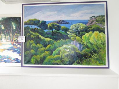 1 huile sur toile 
