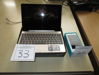 1 ordinateur portable ASUS EeePad (hors service),...