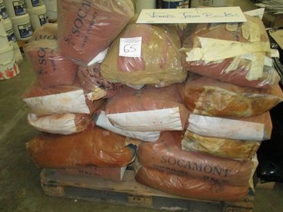 16 granulats de caoutchouc (sacs)