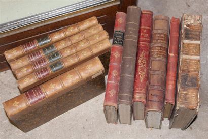 VARIA : un lot d'ouvrages XIXe (Gavarni -...