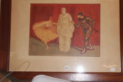 Lithographie couleur 