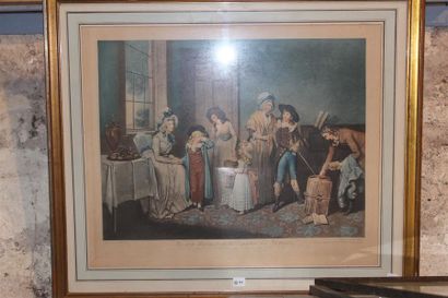 Gravure couleur 