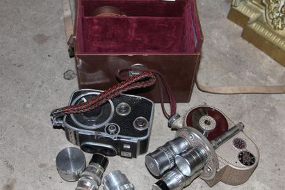 Caméra 8mm G.B. Bell & Howell 605 dans son...