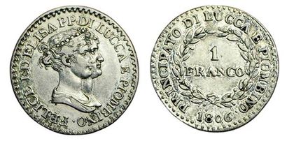 NAPOLEONIDES.
Lucques et Piombino. Félix...