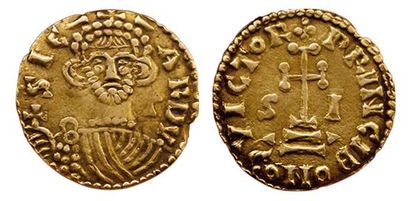 ITALIE. LOMBARDIE. SICARD.
832-839. Solidus....