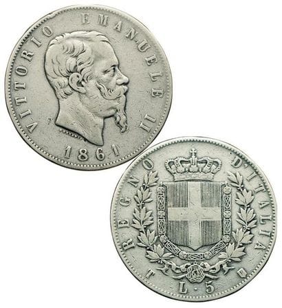 ITALIE.
Victor Emmanuel II (1861-1878). 5...