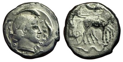 SICILE. SYRACUSE.
450-440 av. J.C. 2ème démocratie....