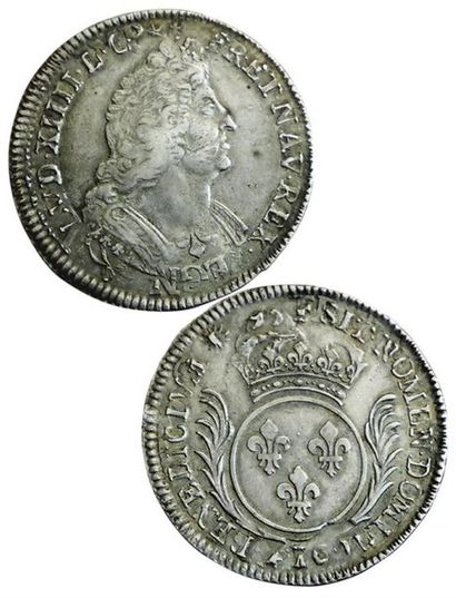 LOUIS XIV.
Ecu aux Palmes. 1693 A. Paris....