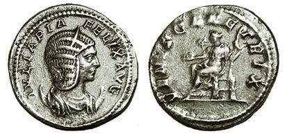 JULIA DOMNA. ANTONINIEN.
R/ VENUS GENETRIX....