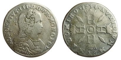 MONACO.
Honoré III (1733-1795). Pezzetta...