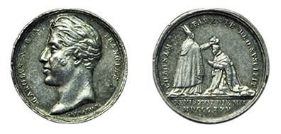 CHARLES X.
Sacre à Reims. 1825. Quinaire....