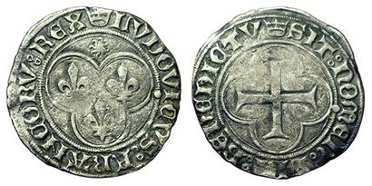 LOUIS XI.
1461-1483. Blanc au soleil. 2,55...