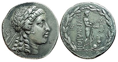 AEOLIS. MYRINA.
150-140 av. JC. Tétradrachme....