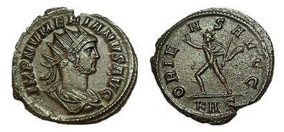 NUMERIEN. AURELIANUS.
R/ ORIENS AUGG. Le...