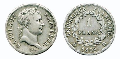 1er EMPIRE.
1 Franc. 1808 H. La Rochelle....