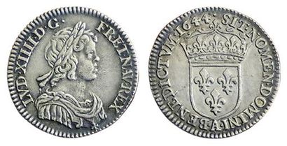 LOUIS XIV.
Douzième d'écu à la mèche courte....