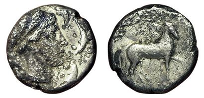 SICILE. SYRACUSE.
466-405 av. J.C. Tétradrachme....