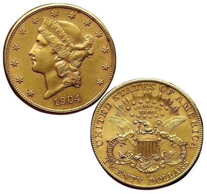 USA.
20 Dollars 1904 S. San Francisco. Km...