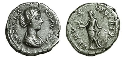 LUCILLE. DENIER.
R/ VENUS VICTRIX. Venus...
