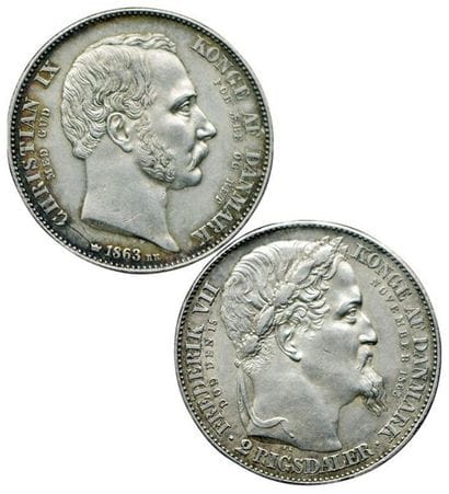 DANEMARK.
Christian IX (1863-1906). Accession...
