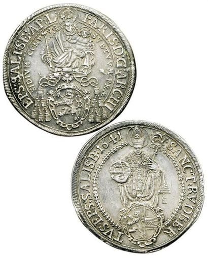 ETATS AUTRICHIENS.
Salzbourg. Thaler. 1641....