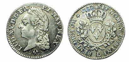 LOUIS XV.
Cinquième d'écu à la vieille tête....