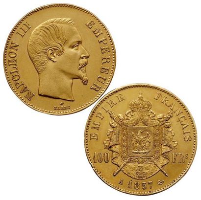 NAPOLEON III.
100 Francs 1857 A. Paris. F.550/4....