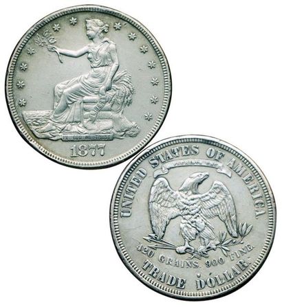 USA.
Trade Dollar. 1877 S. San Francisco....
