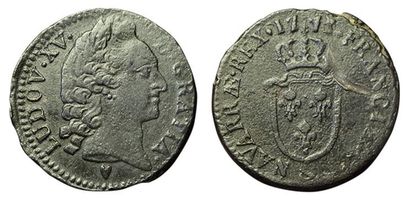 LOUIS XV.
Sol d'Aix. 1773 Aix. 11,62 grs....