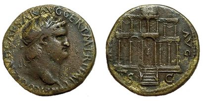 NERON. DUPONDIUS.
R/ MAC AUG. Vue frontale...