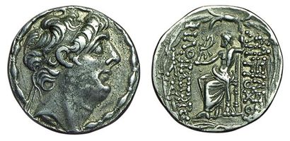 SYRIE. ROYAUME SELEUCIDE. ANTIOCHE IX PHILOPATOR-CYZIKENUS.
113-95...