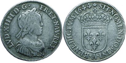 LOUIS XIV.
Quart d'écu à la mèche courte....