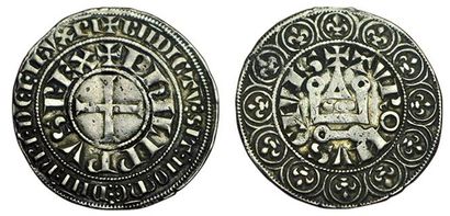 PHILIPPE IV LE BEL.
Gros Tournois à l'O rond....