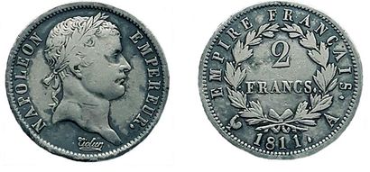 1er EMPIRE.
2 Francs. 1811 A. Paris. F.255/24....