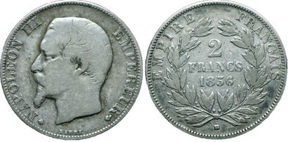 NAPOLEON III.
2 Francs. 1856 BB. F.262/6....