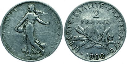 IIIème REPUBLIQUE.
2 Francs Semeuse. 1900....