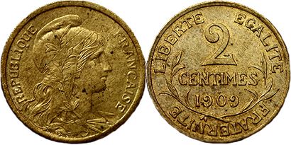IIIème REPUBLIQUE.
2 Centimes Dupuis. 1909....