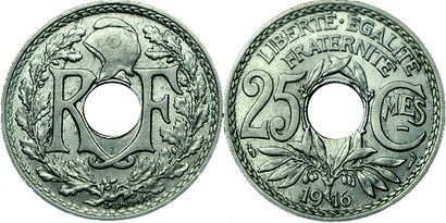 IIIème REPUBLIQUE.
255 Centimes Lindauer....