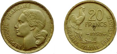 IVème REPUBLIQUE.
20 Francs Georges Guiraud....