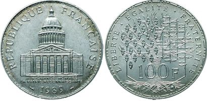 Vème REPUBLIQUE. 
100 Francs Panthéon. 1989....