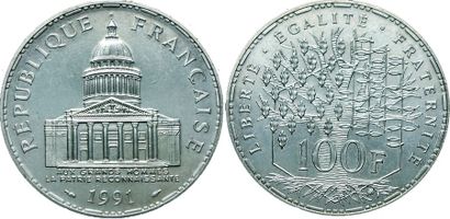 Vème REPUBLIQUE.
100 Francs Panthéon. 1991....