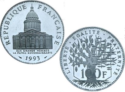 Vème REPUBLIQUE.
100 Francs Panthéon. 1993....
