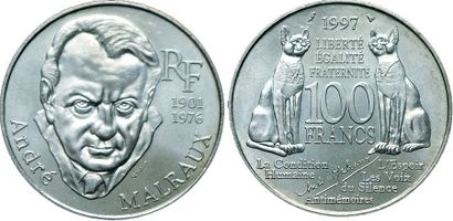 Vème REPUBLIQUE.
100 Francs André Malraux....