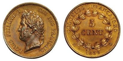 COLONIES GENERALES.
Guyane. Louis Philippe....