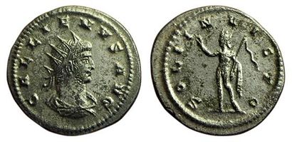 GALLIEN.
253-268. Antoninien. R/ SOLI INVICTO....